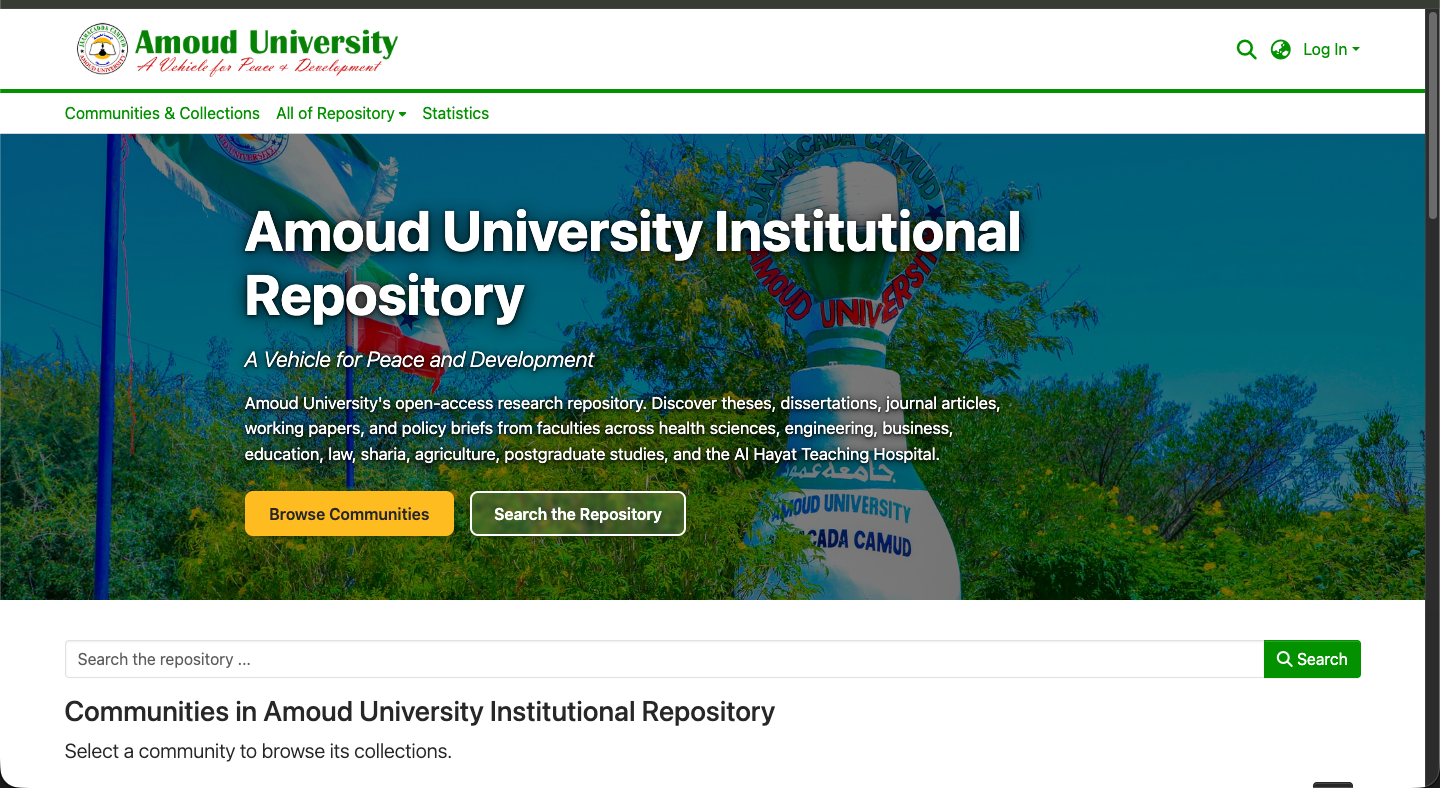 The AU-IR homepage
